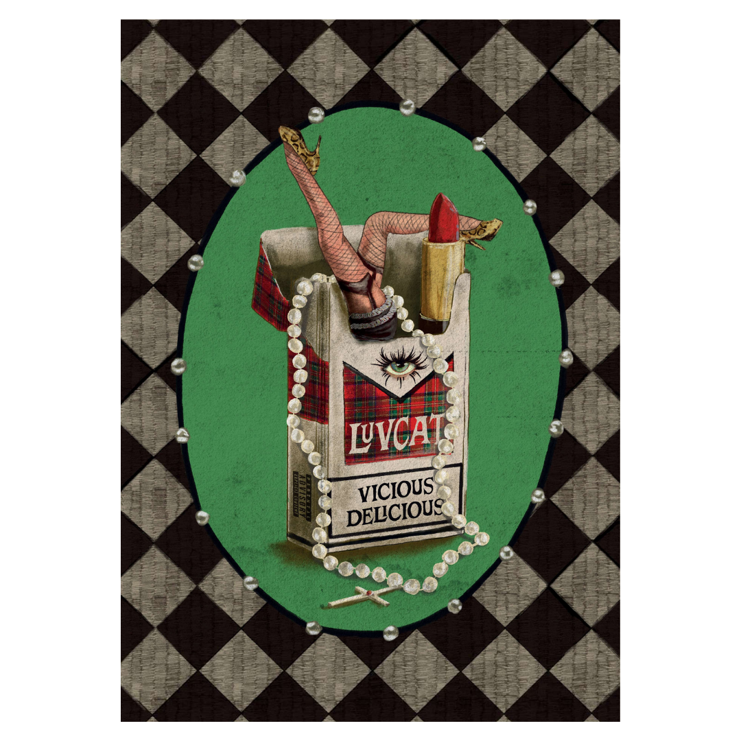 VICIOUS DELICIOUS Album Art Print
