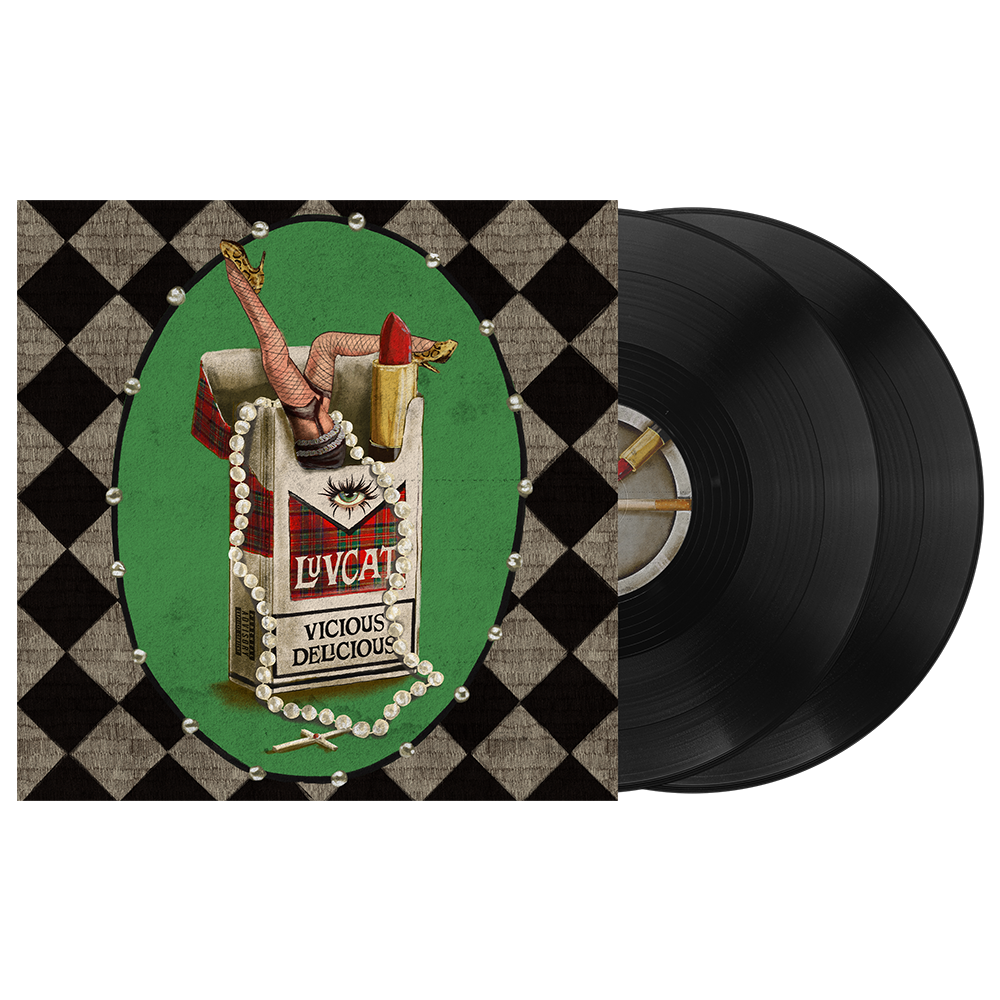 'VICIOUS DELICIOUS' Standard Black Vinyl