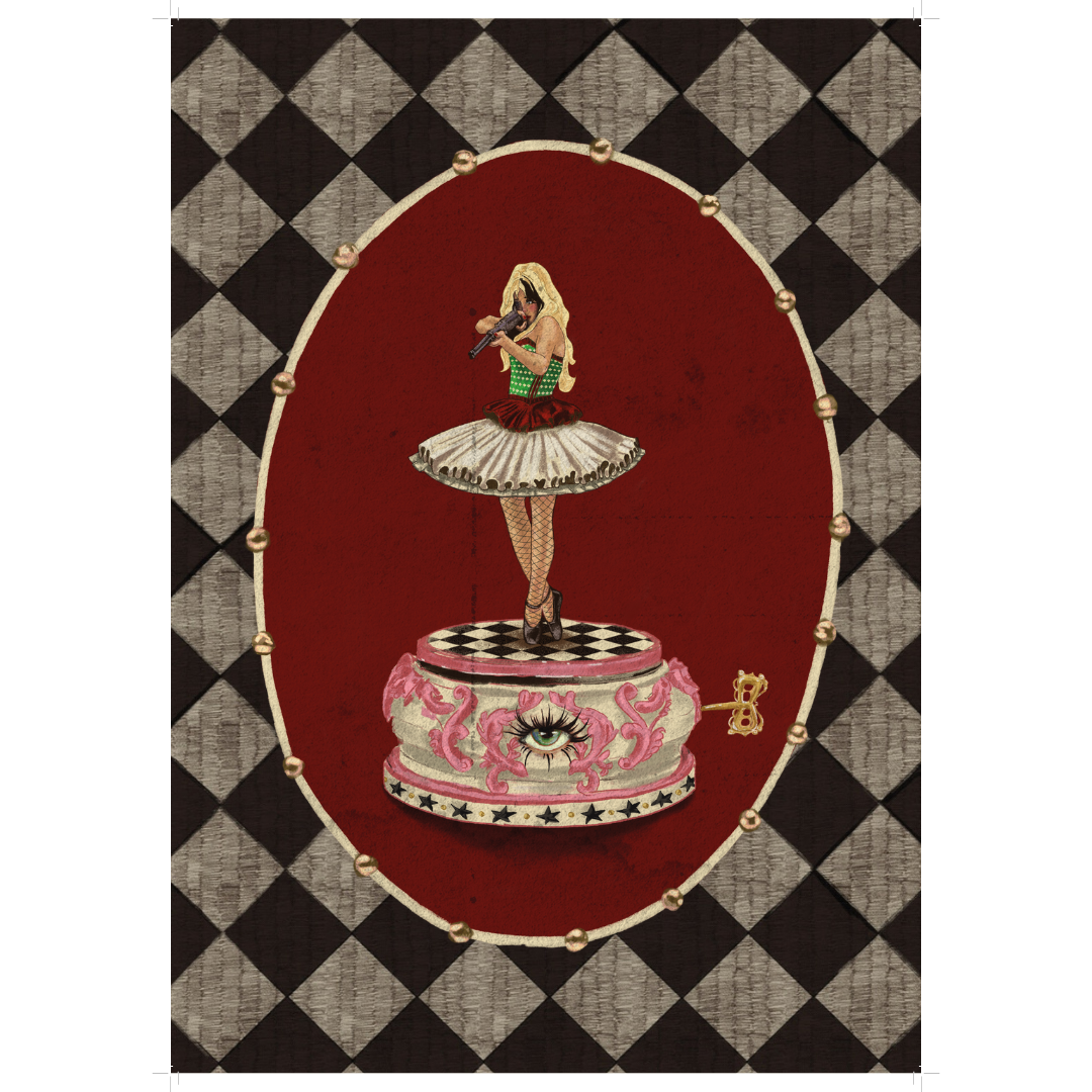 'Lipstick' Art Print