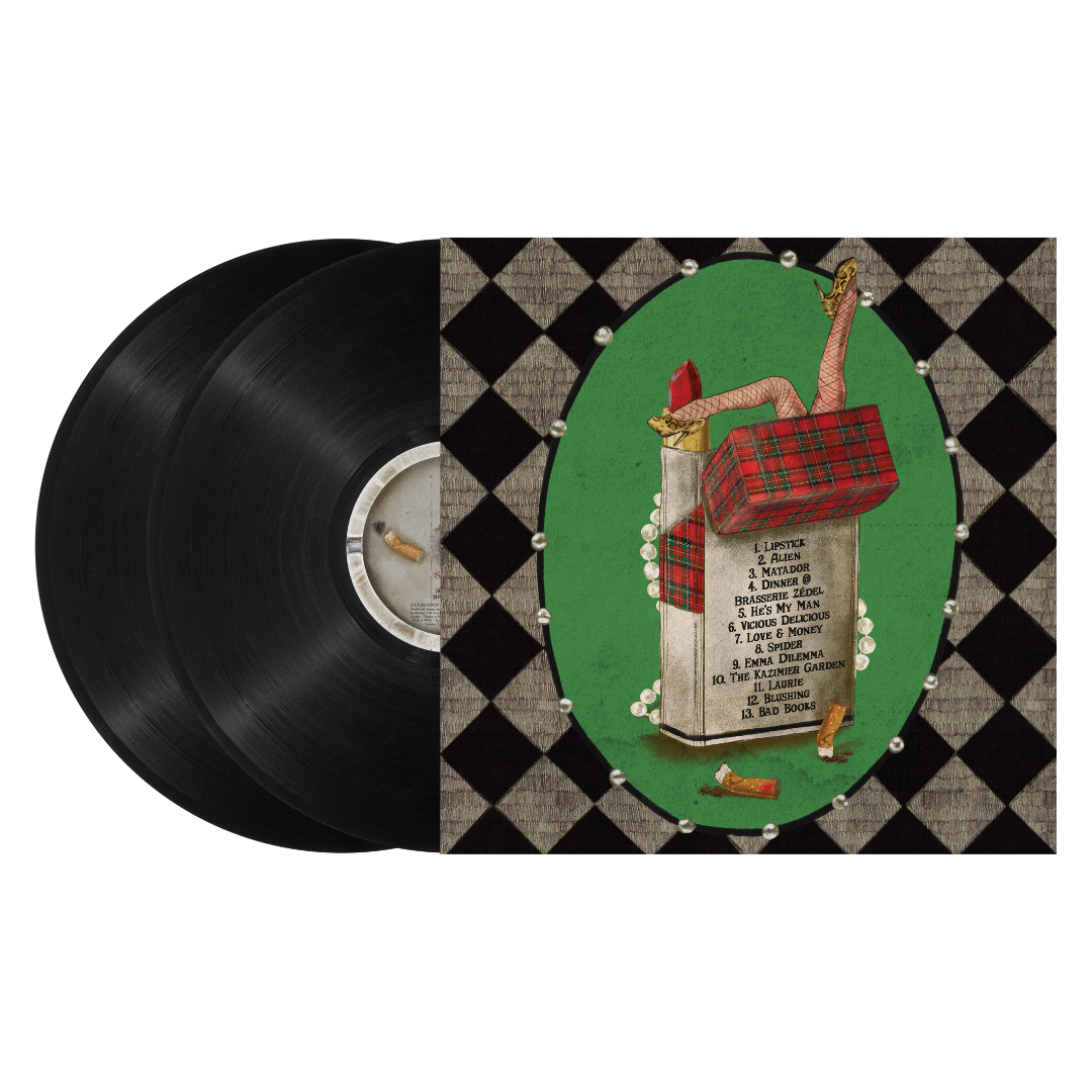 'VICIOUS DELICIOUS' Standard Black Vinyl