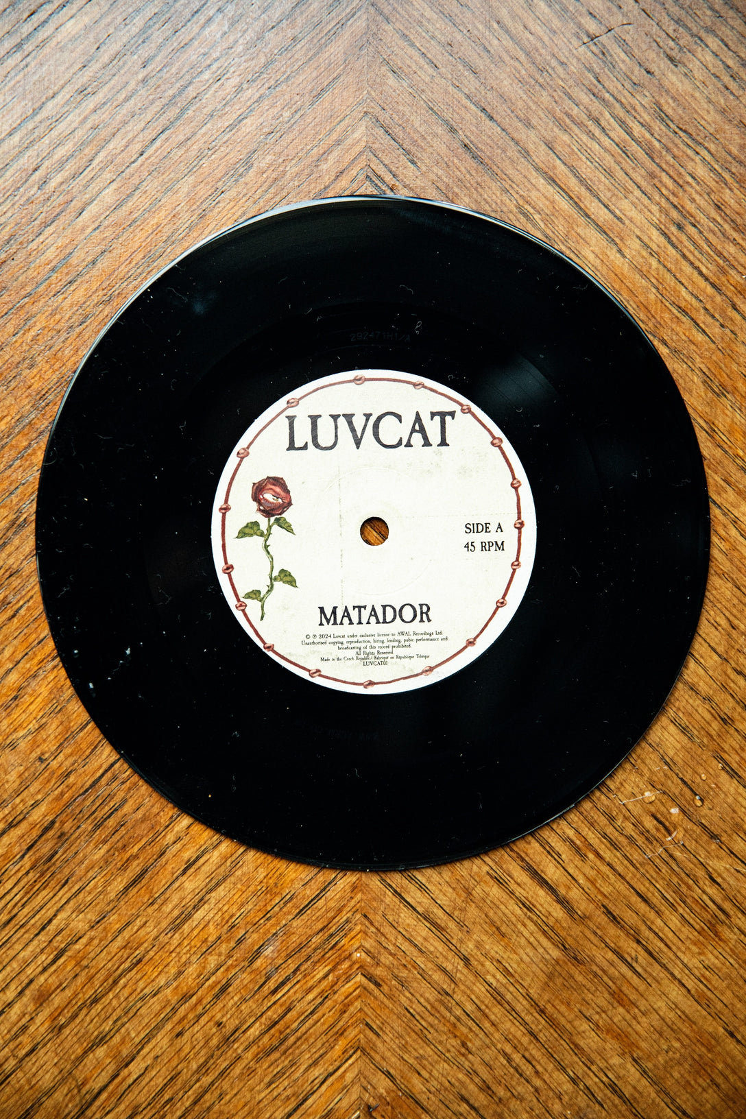 Luvcat 7" Vinyl Record - Unsigned