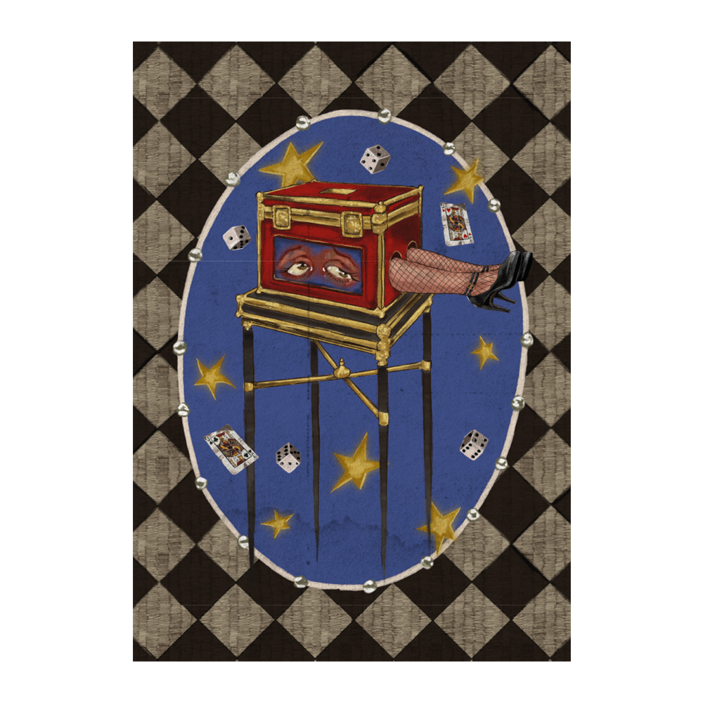 EMMA DILEMMA Art Print