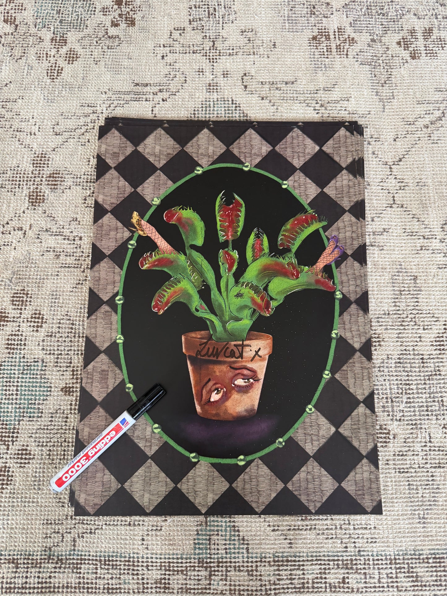 VICIOUS DELICIOUS Single Art Print