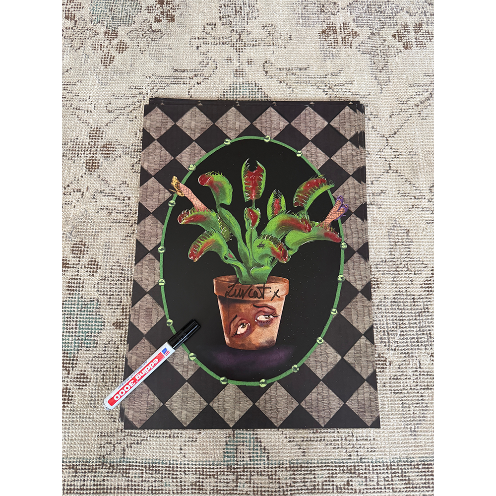 VICIOUS DELICIOUS Single Art Print