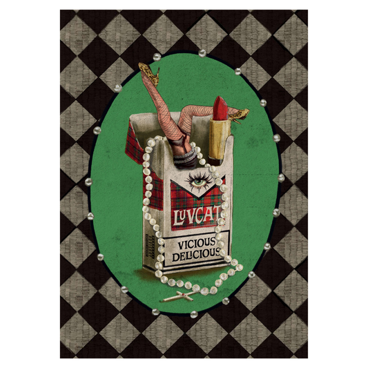 'VICIOUS DELICIOUS' Art Print