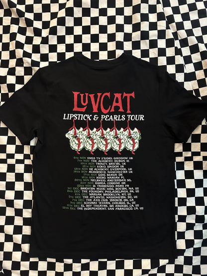 Lipstick & Pearls tour t-shirt