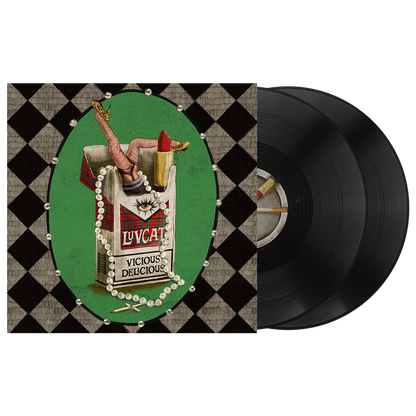 'VICIOUS DELICIOUS' Standard Black Vinyl