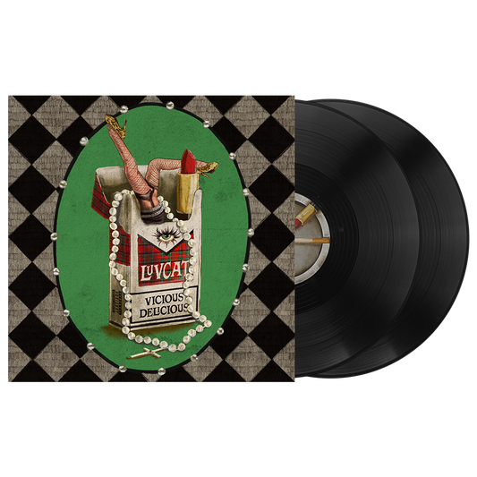 'VICIOUS DELICIOUS' Standard Black Vinyl