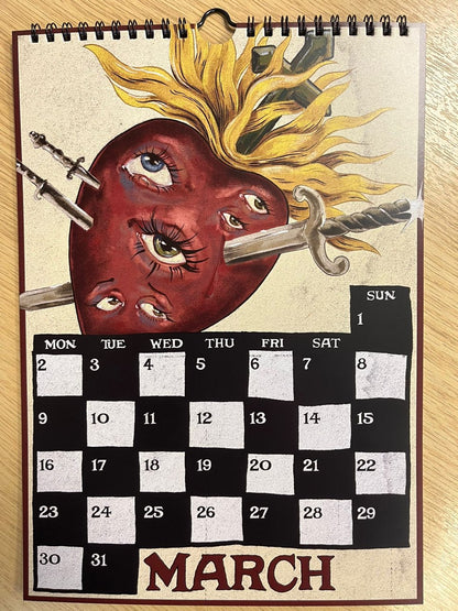 The Viciously Delicious Calendar 