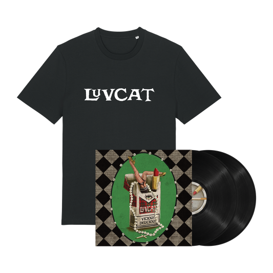 'VICIOUS DELICIOUS' Vinyl & Tee Bundle