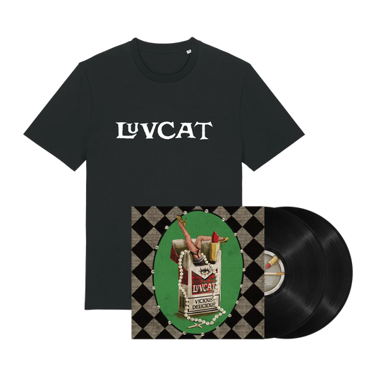 'VICIOUS DELICIOUS' Vinyl & Tee Bundle