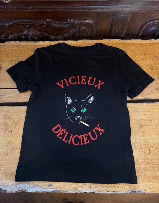 Vicieux Délicieux fitted t-shirt