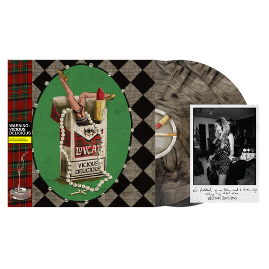 VICIOUS DELICIOUS (Anniversary Edition) signed cursed vinyl with photobook